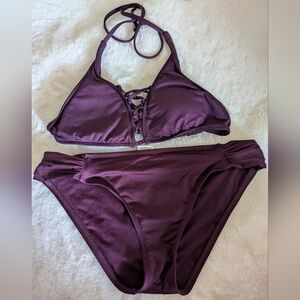 Purple Mossimo bikini M/L